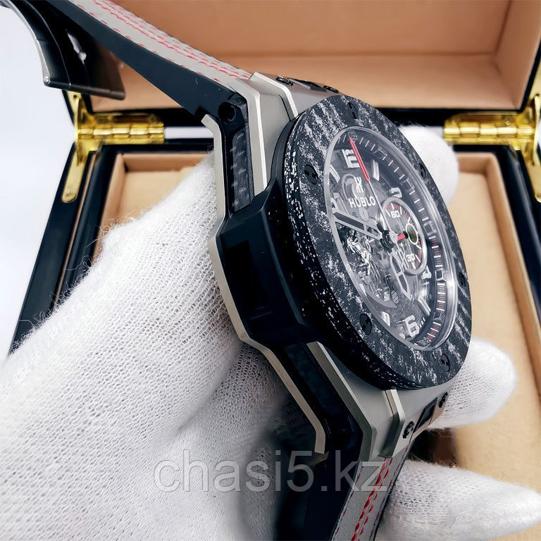 Мужские наручные часы Hublot BIG BANG UNICO FERRARI TITANIUM (12090) - фото 4 - id-p100613075