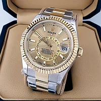 Мужские наручные часы Rolex Sky-Dweller - Дубликат (20295)