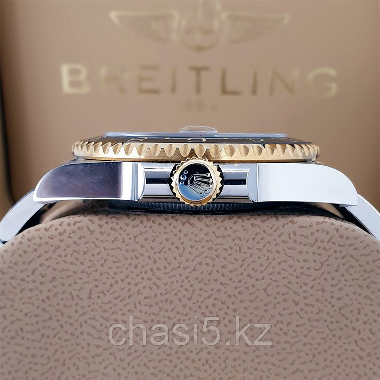 Мужские наручные часы Rolex GMT Master II Black Ceramic Bezel - Дубликат (20293) - фото 3 - id-p109118340
