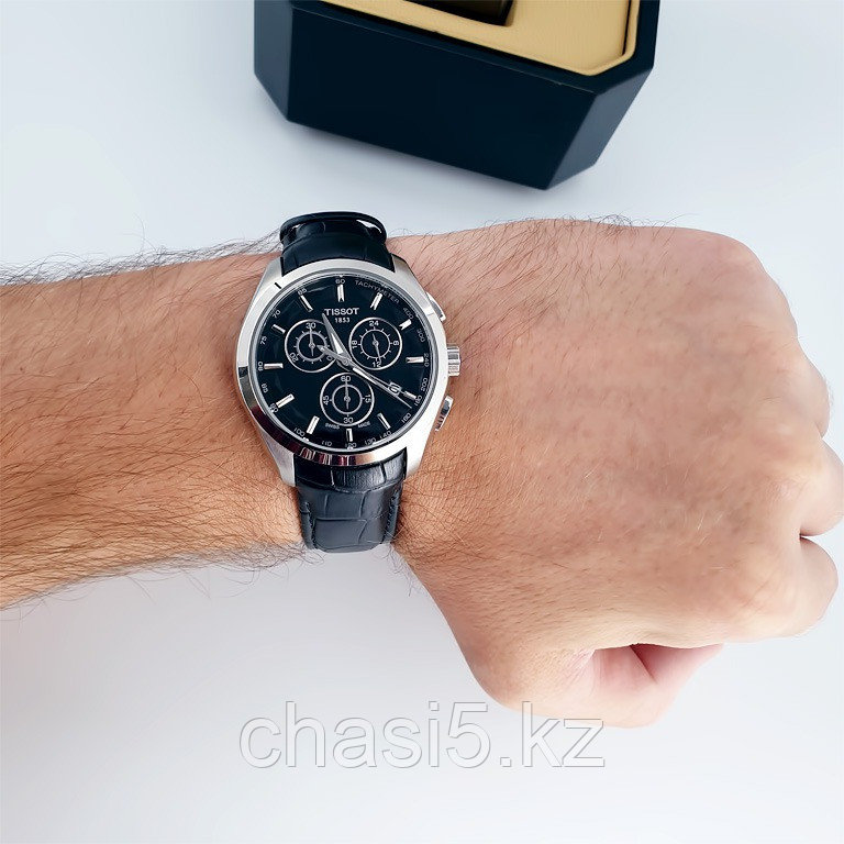 Мужские наручные часы Tissot Couturier Chronograph (02182) - фото 7 - id-p100611923