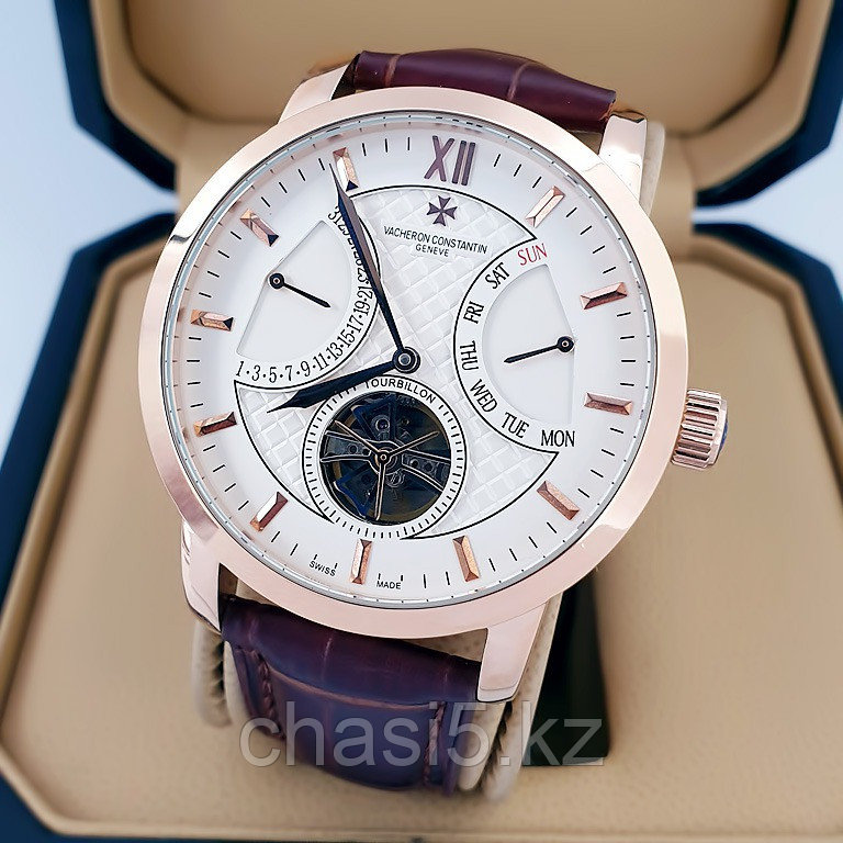 Мужские наручные часы Vacheron Constantin Patrimony Turbillon (01324)