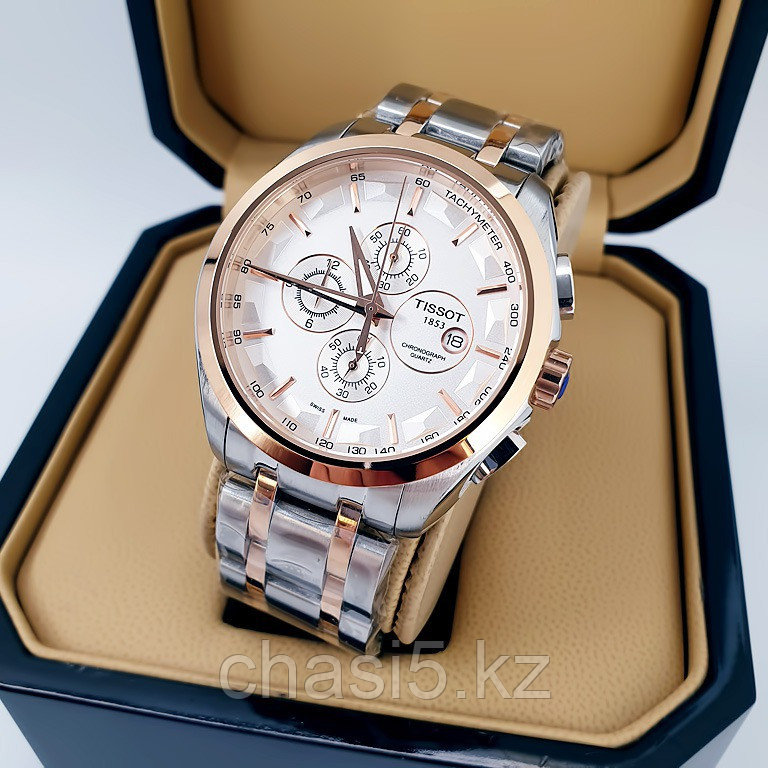 Мужские наручные часы Tissot Couturier Chronograph (01239) - фото 1 - id-p102683040