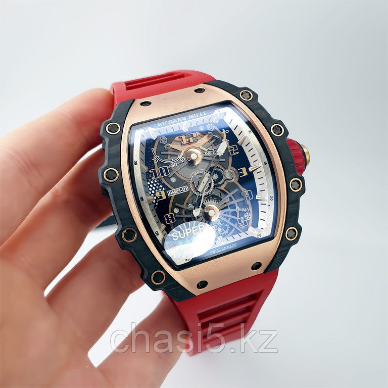 Мужские наручные часы Richard Mille RM 21-01 Tourbillon - Дубликат (19906) - фото 7 - id-p107501445