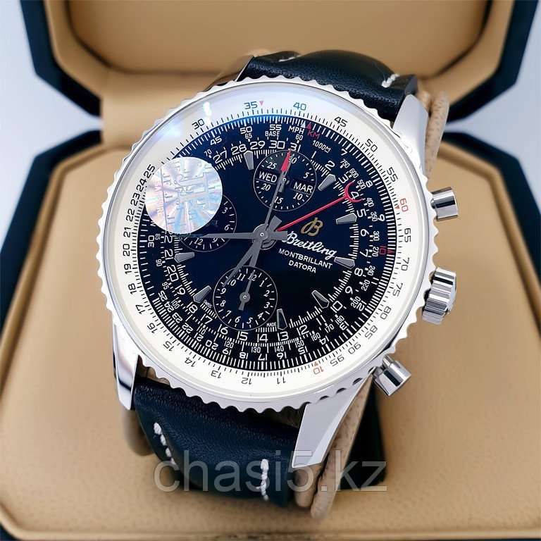 Мужские наручные часы Breitling Montbrillant Datora - Дубликат (19765)