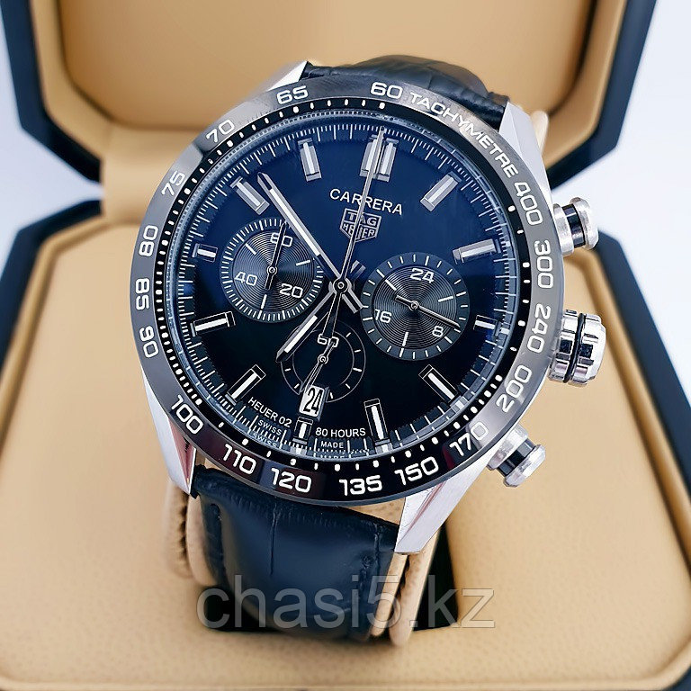 Мужские наручные часы Tag Heuer CARRERA Calibre Heuer 02 (14464) - фото 1 - id-p100613796