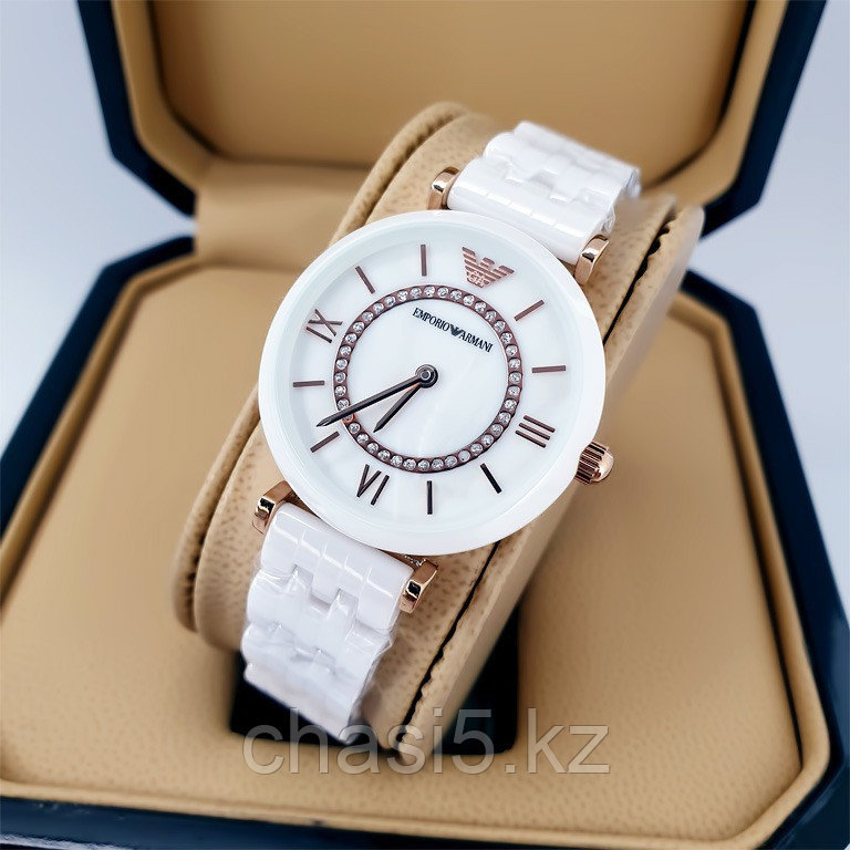 Женские наручные часы Emporio Armani женские керамика AR1486 (13322)