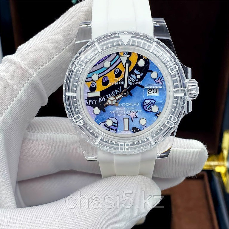 Механические наручные часы Rolex Phantomlab Submariner Blue Space (16410)