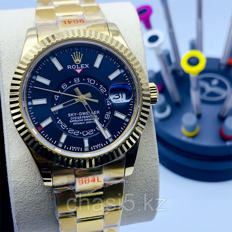 Мужские наручные часы Rolex Sky-Dweller - Дубликат (15518)