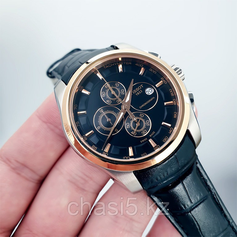 Мужские наручные часы Tissot Couturier Chronograph (10899) - фото 7 - id-p103778558