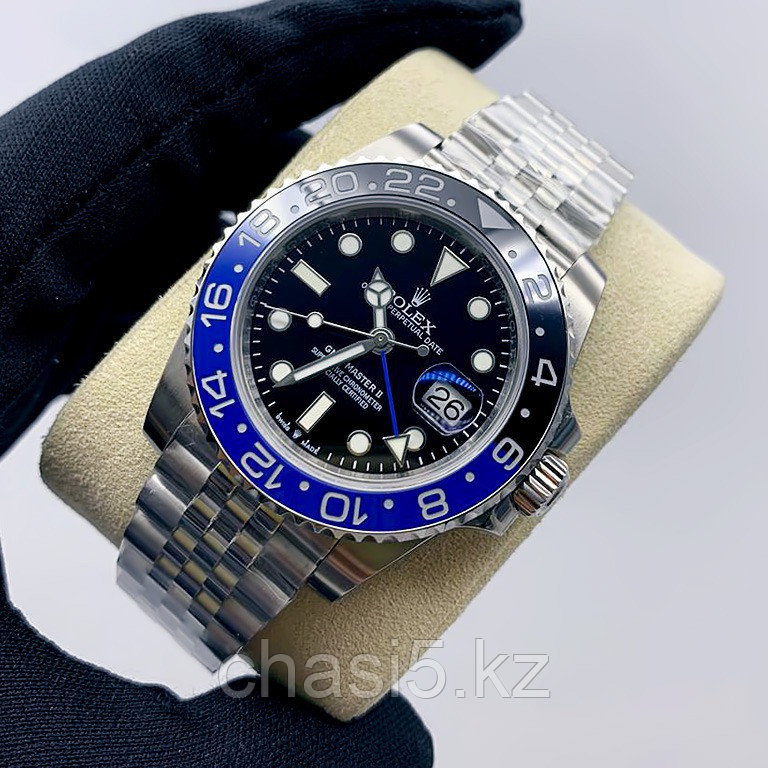 Мужские наручные часы Rolex GMT-Master II Ceramic Batman - Дубликат (14268) - фото 1 - id-p100613704