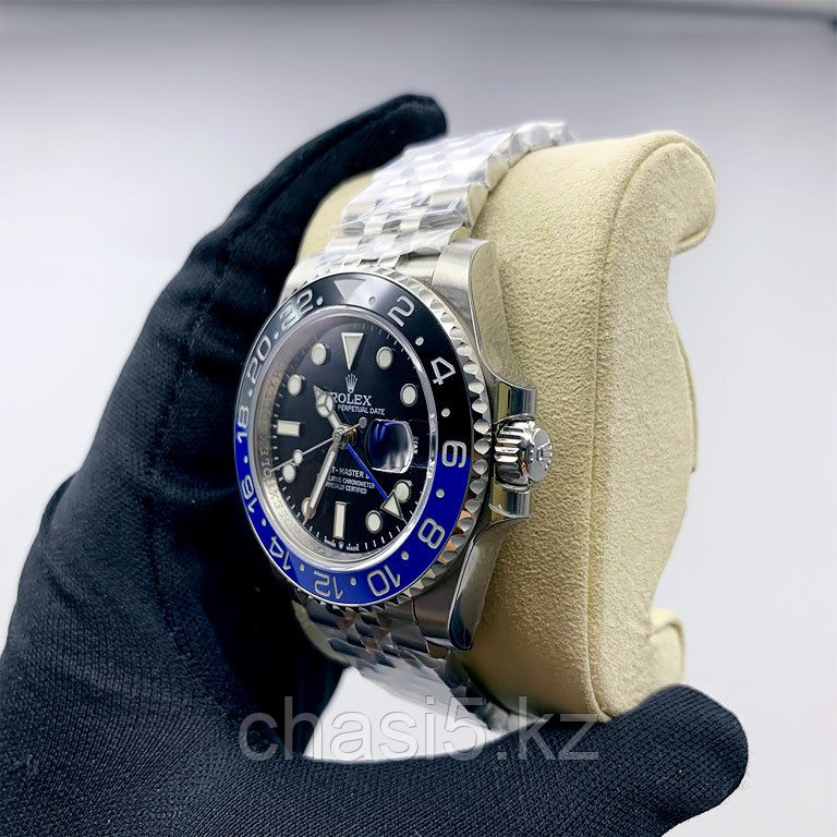 Мужские наручные часы Rolex GMT-Master II Ceramic Batman - Дубликат (14268) - фото 3 - id-p100613704