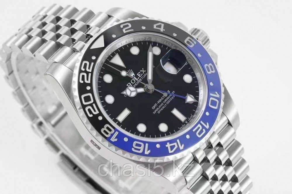 Мужские наручные часы Rolex GMT-Master II Ceramic Batman - Дубликат (14268) - фото 6 - id-p100613704