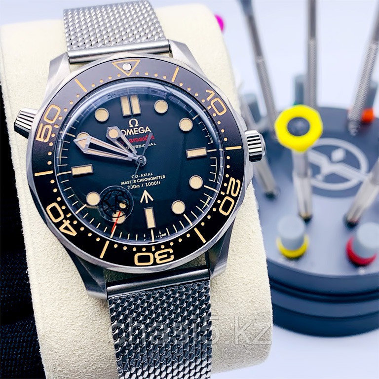 Мужские наручные часы Omega Seamaster 8806 - Дубликат (14256)