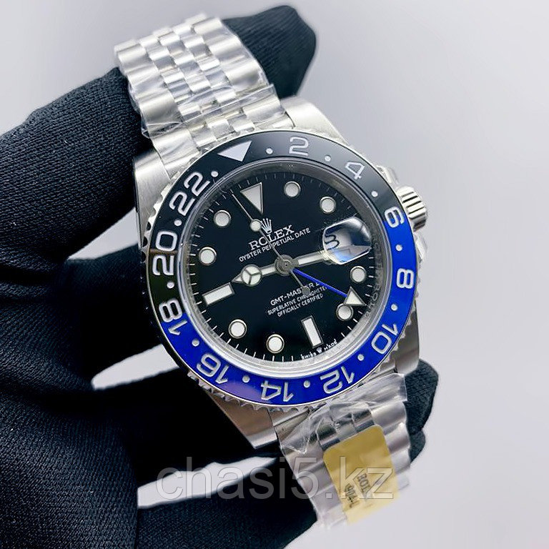 Мужские наручные часы Rolex GMT-Master II Ceramic Batman - Дубликат (13905) - фото 1 - id-p100613566