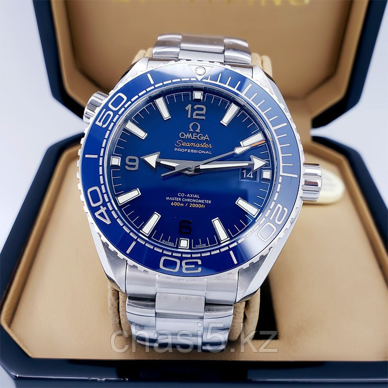 Мужские наручные часы Omega Seamaster GMT - Дубликат (13608) - фото 1 - id-p100613489