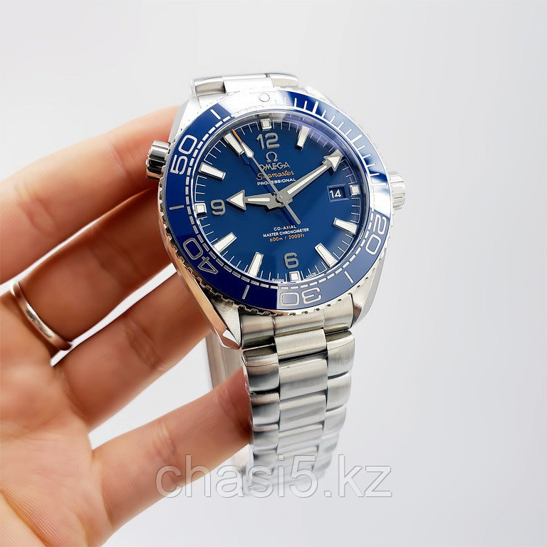 Мужские наручные часы Omega Seamaster GMT - Дубликат (13608) - фото 7 - id-p100613489