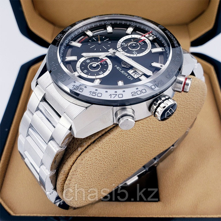 Мужские наручные часы Tag Heuer CARRERA Heuer 01 - Дубликат (13575) - фото 2 - id-p100613477