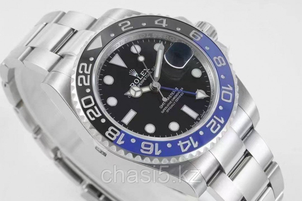 Мужские наручные часы Rolex GMT-Master II Ceramic Batman - Дубликат (13254) - фото 5 - id-p100612093