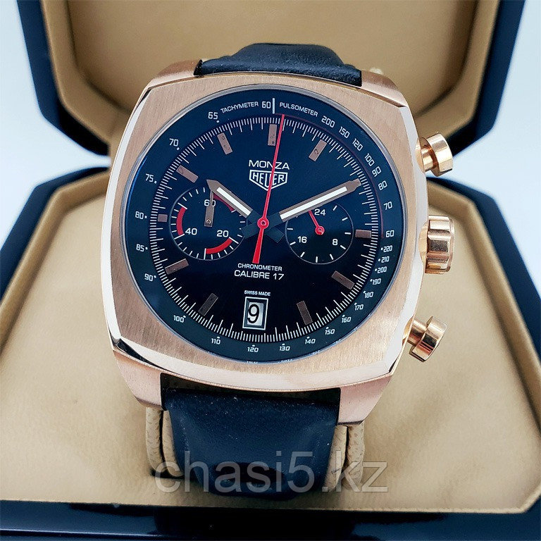 Мужские наручные часы Tag Heuer Monza III Chronograph (17409)