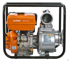 Мотопомпа бензиновая для перекачки чистой воды SKAT МПБ-1600
