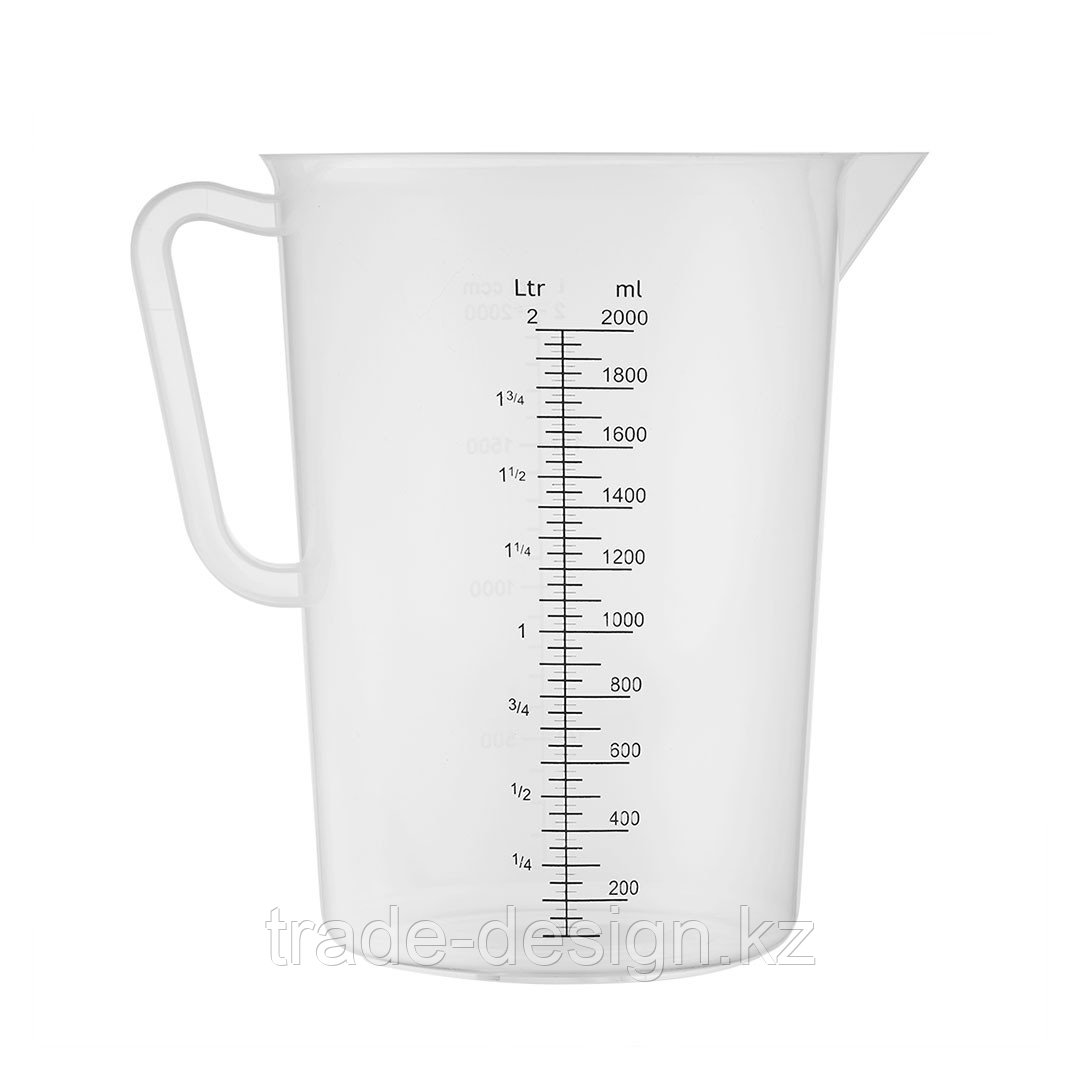 Кувшин мерный из полипропилена, 2L,140 мм, 215(H) мм 567302