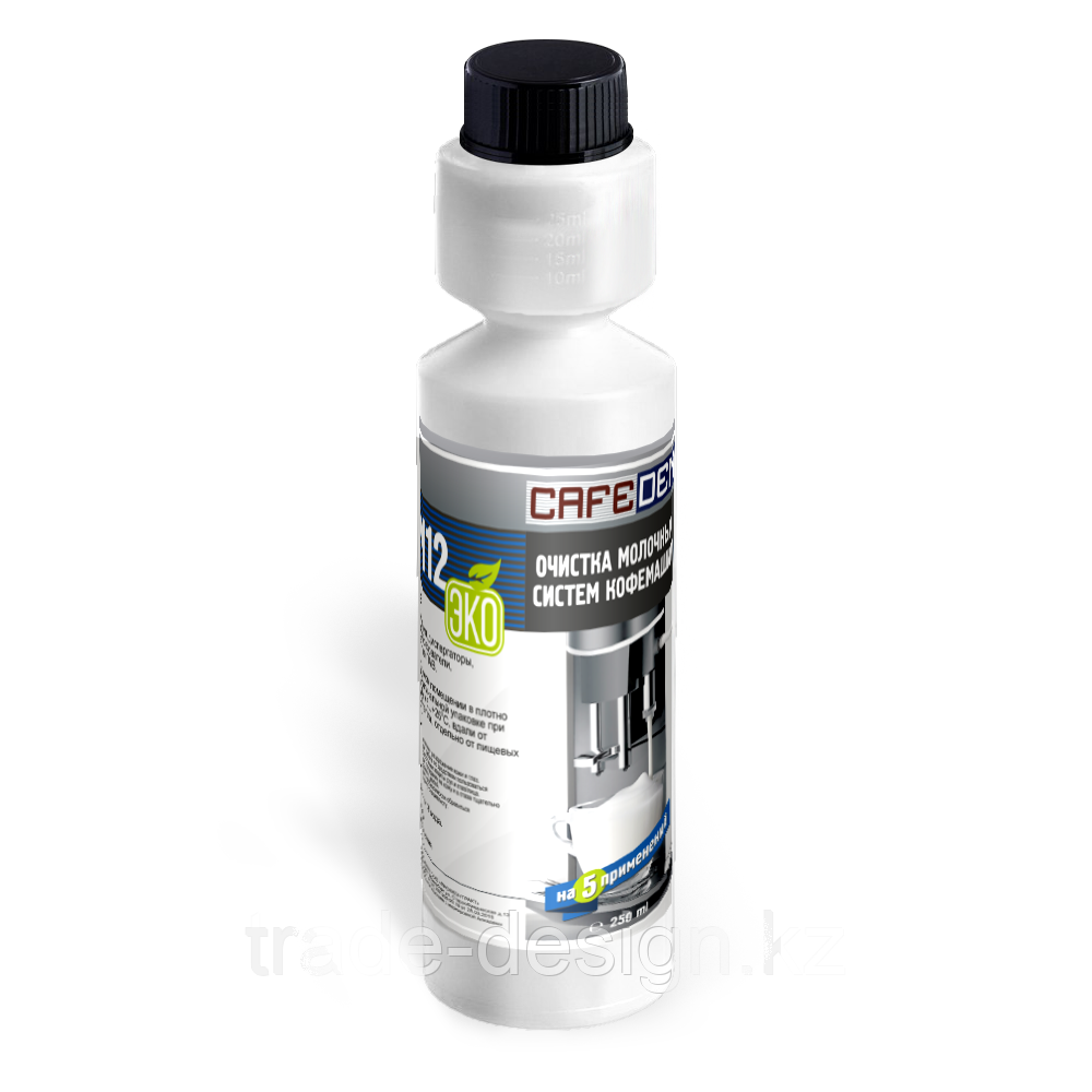 Cafedem M12 / жидкое моющее средство серии Алкадем для промывки молочных систем кофемашин, флакон с - фото 1 - id-p109985373