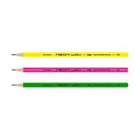 Набор простых карандашей, 3 шт, HB(ТМ), без ластика, заточенный, 3P-1545, ВКФ Neon way