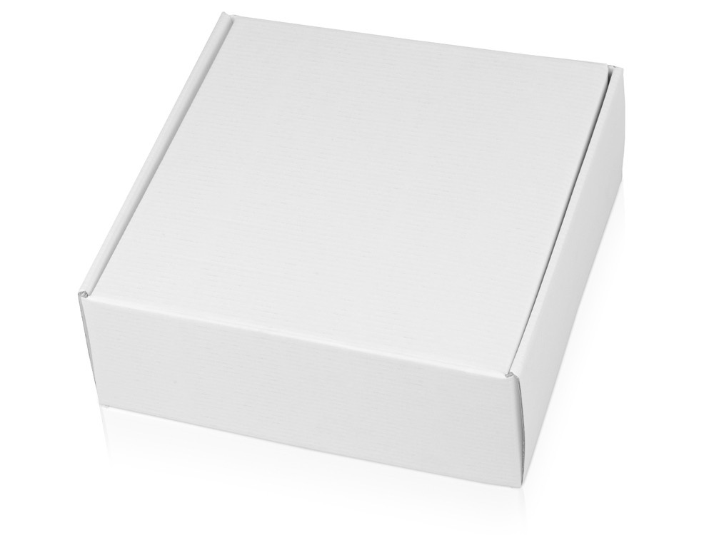 Подарочный набор Cozy с пледом и термокружкой, белый - фото 5 - id-p109989322