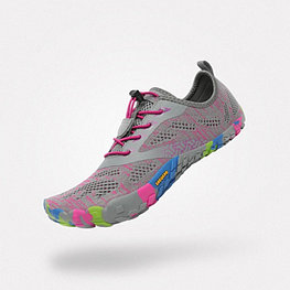 Мультиспортивная акваобувь SAGUARO для активного отдыха, плавания, треккинга и кроссфита (серый, 40)