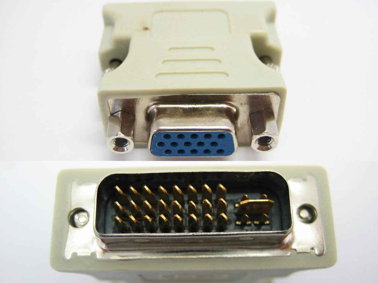 Переходник DVI 24+5 на VGA - фото 3 - id-p109991131