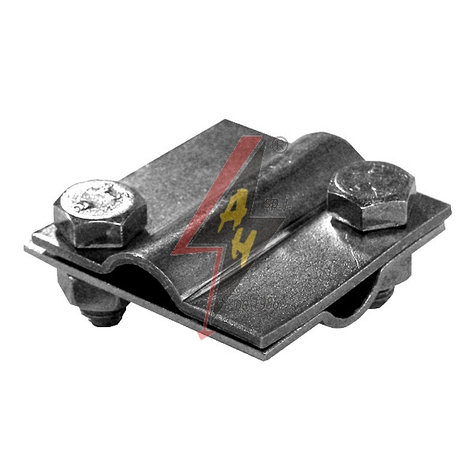 Крестообразное соединение 2xM8x16, две пластины, B do 20 mm, проволка Ø 5-12 mm, серия Silver, фото 2