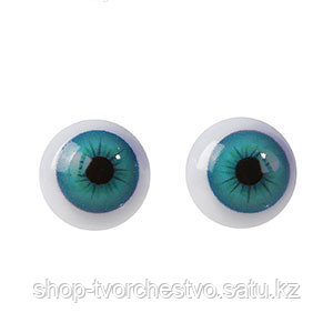 Глаза для игрушек, винтовые бирюзовые, 14 мм. 2 шт. - фото 1 - id-p104473523
