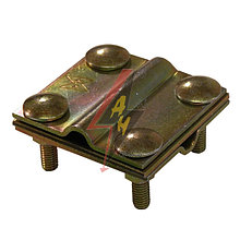 Крестообразное соединение 4xM6x25, три пластины, B do 30 mm, проволка Ø 5-8 mm,серия Gold