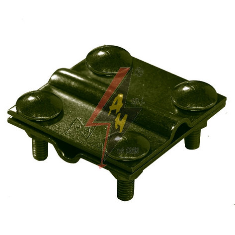 Крестообразное соединение 4xM6x20, две пластины, B do 30 mm, проволка Ø 5-8 mm, серия Platinium, фото 2