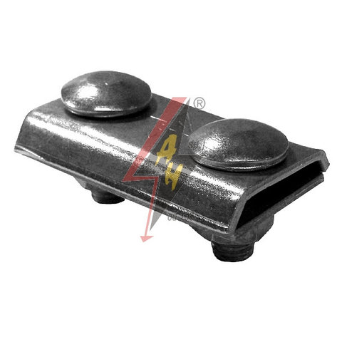 Дырочные (сквозные) соединения 2xM8x20, единичное, проволока Ø 5-8 mm, сталь нерж., фото 2