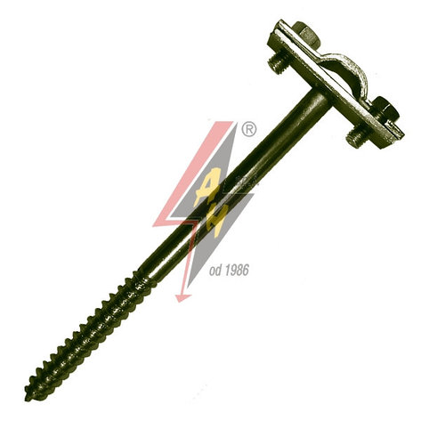 Держатель проволоки L=12 cm, вкручиваемый, проволока Ø 5-10 mm, серия Platinium, фото 2
