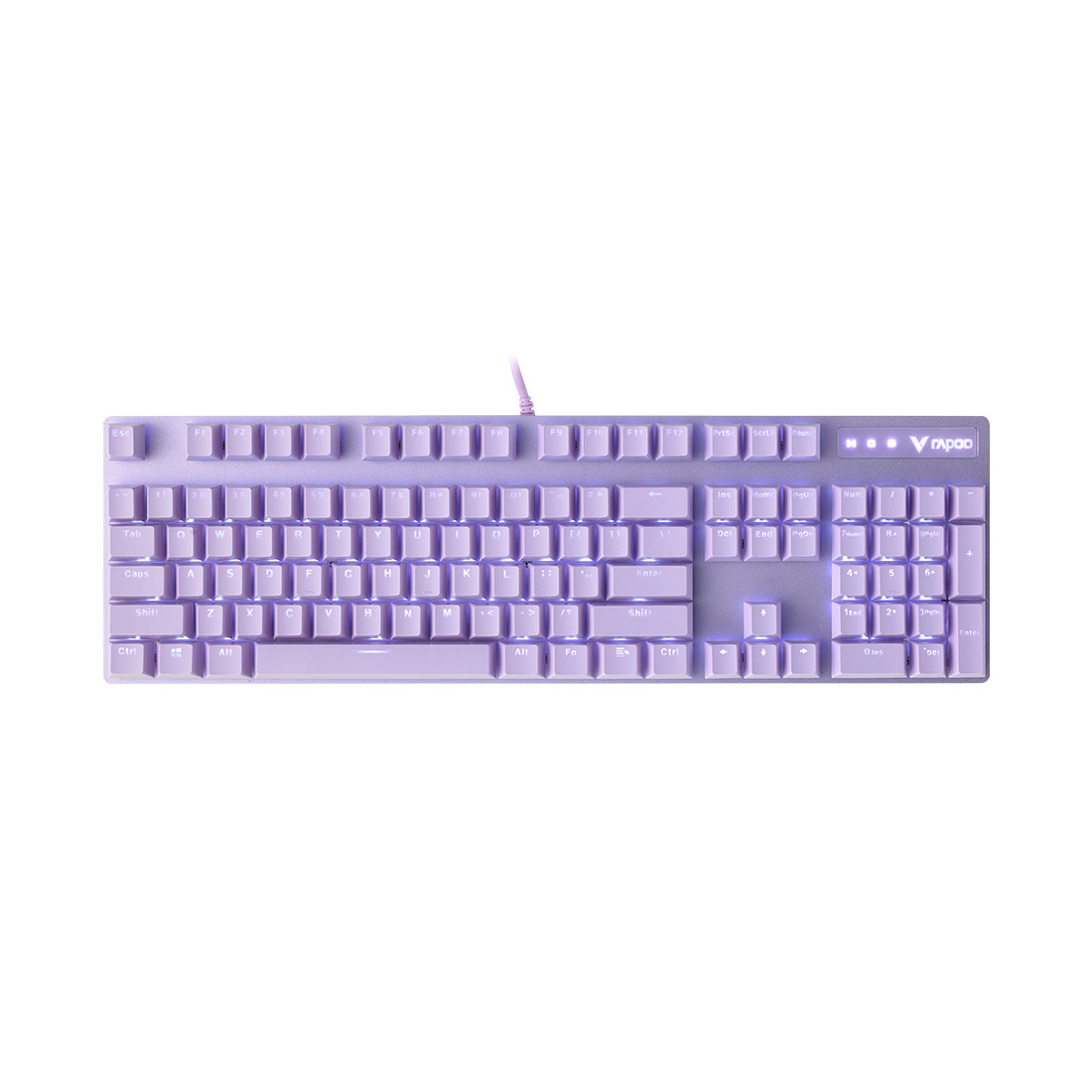 Клавиатура Rapoo V500PRO Purple - фото 2 - id-p109992705