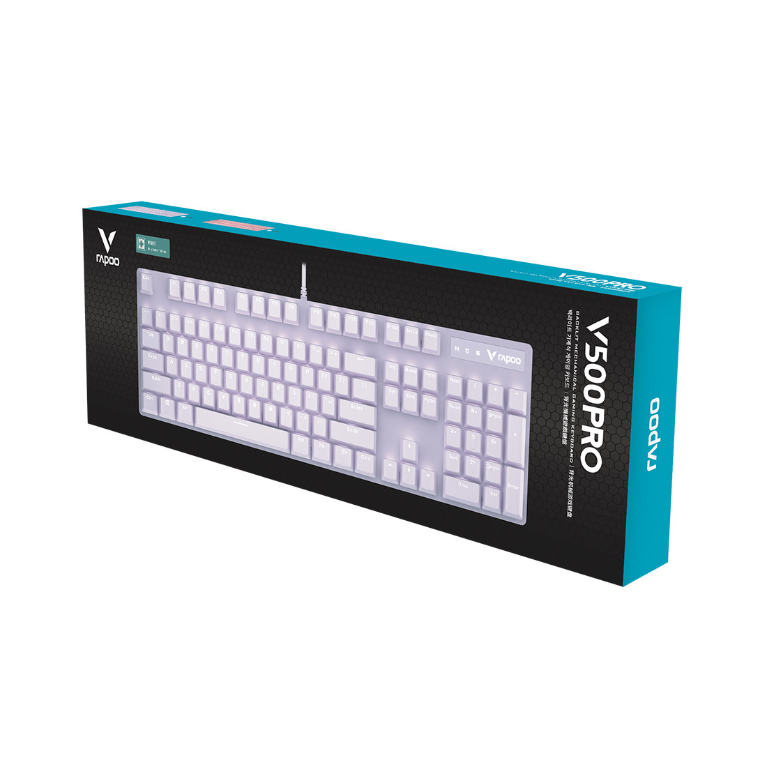 Клавиатура Rapoo V500PRO Purple - фото 3 - id-p109992705