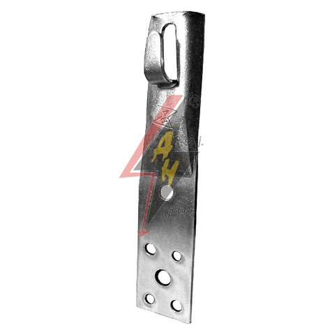 Держатель прямой H=8 cm, проволока Ø 5-8 mm, сталь нерж., фото 2