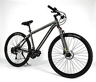 Алюминиевый велосипед на гидравлике Makinar 27,5 колеса черный-серый
