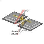 Утяжелитель (бетонное основание) с резиновой подкладкой 2x27160+соединитель – 100 кг+1,5 кг