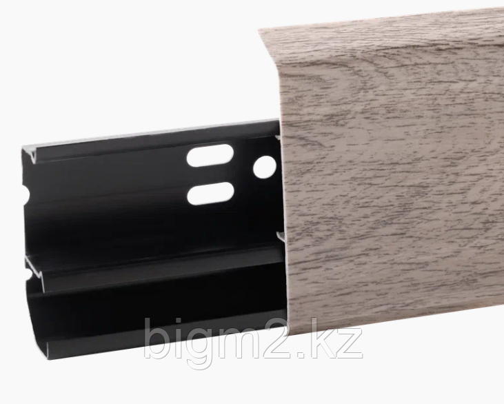 Плинтус пластиковый ABF-70 7023, дуб модена, 70 мм*2,5 м
