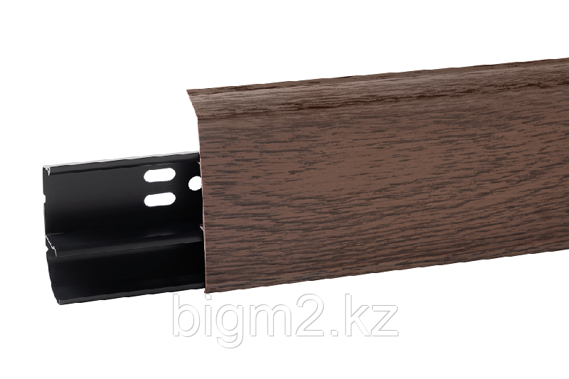Плинтус пластиковый ABF-70 7014, венге африка, 70 мм*2,5 м