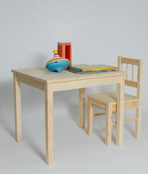 Комплект детский (стол + стул) IKEA СВАЛА (CVALA)