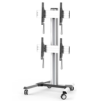 Мобильная стойка Brateck LVS01-246FW на 2xLCD