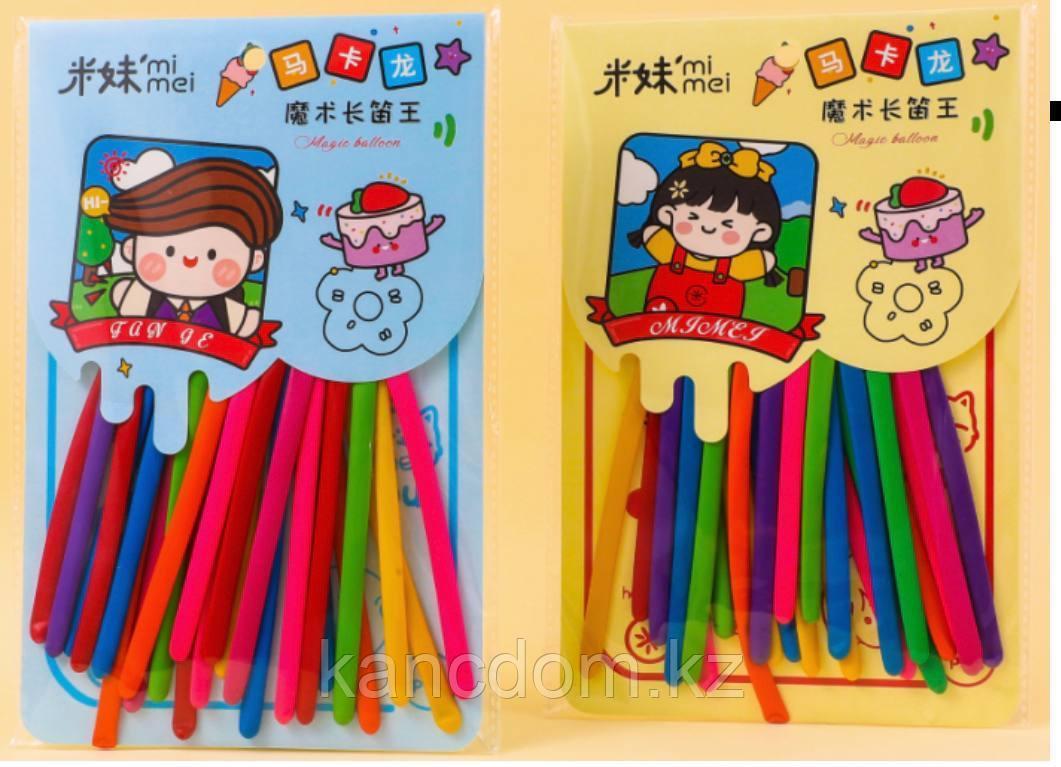 Шарики воздушные длинные 24 шт