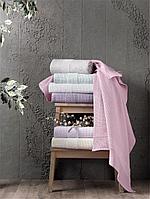 Махровое, двустороннее, полотенце, из микрокоттона.