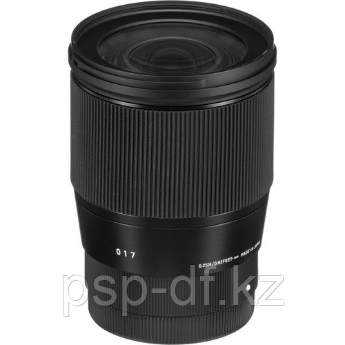 Объектив Sigma 16mm f/1.4 DC DN Contemporary для Nikon Z - фото 6 - id-p110000464