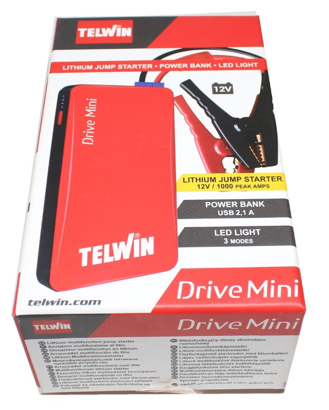 Пусковое устройство TELWIN DRIVE MINI 12V - фото 4 - id-p110002066