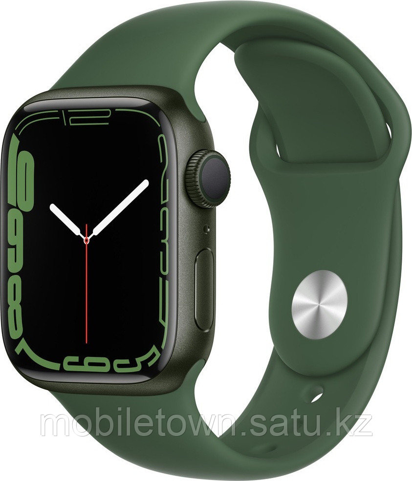 Смарт-часы Apple Watch Series 7 41 мм зеленый - фото 1 - id-p110002785